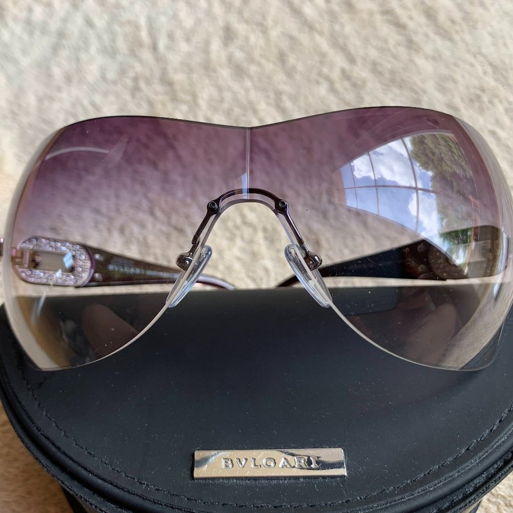 BVLVGARI  Shield Sunglasses